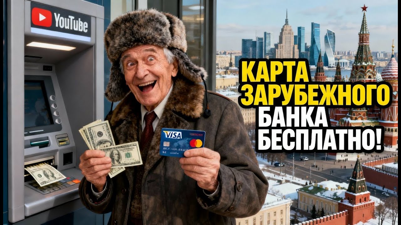 Как получить карту VISA, Mastercard зарубежного банка &mdash; бесплатно и без комиссий