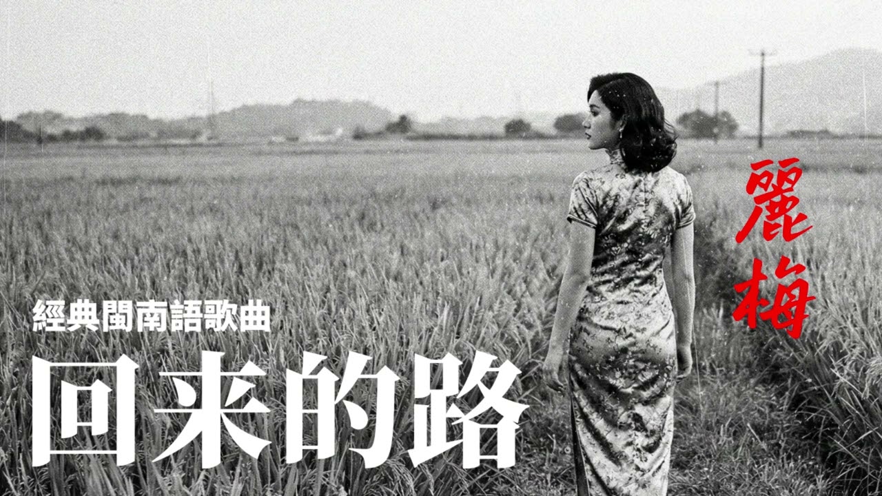 中闽南语老歌《回来的路》｜熟悉的旋律，熟悉的感动｜丽梅唱歌给你听｜麗梅唱歌給你聽｜静静唱给你听｜闽南语经典情歌｜70后回忆 80后回忆