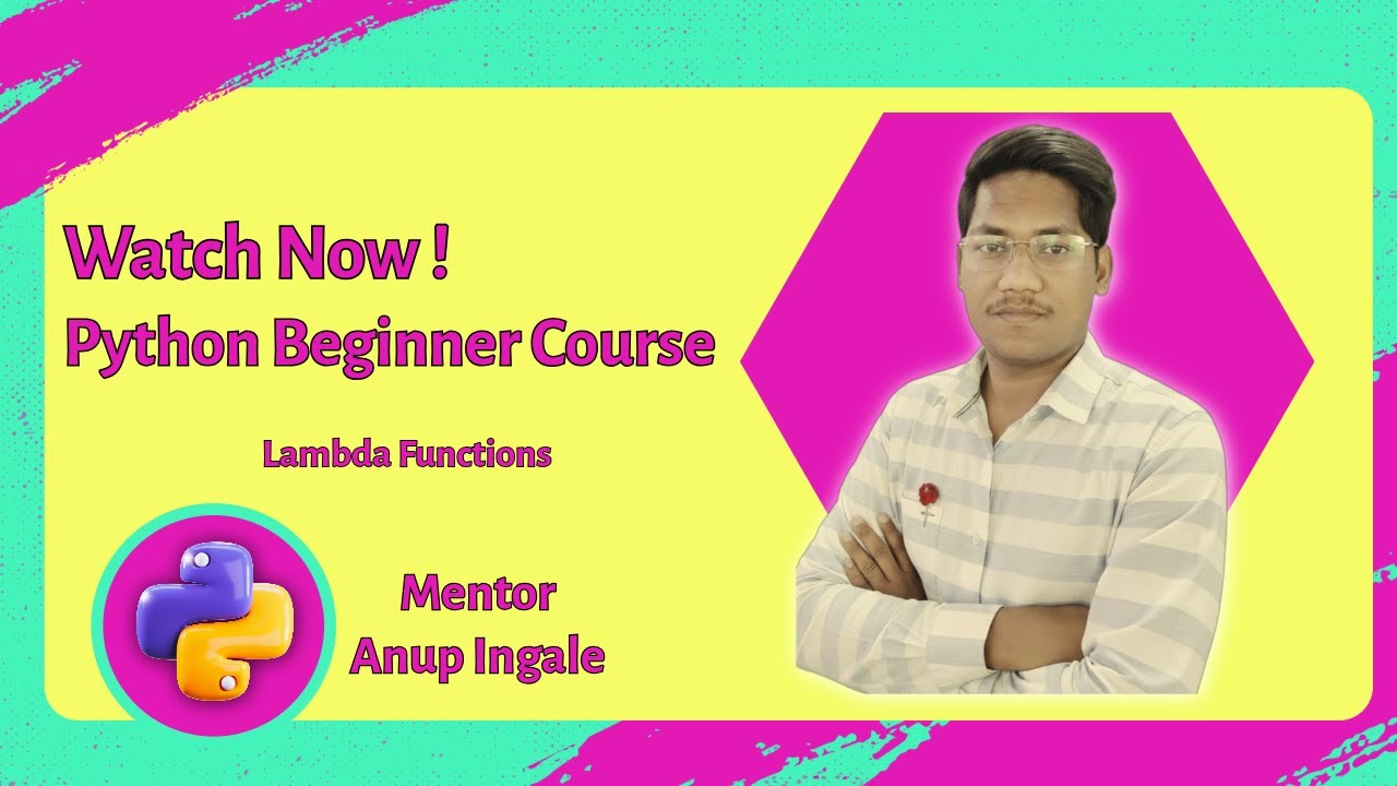 Python Lambda Functions | Anonymous Functions Tutorial in Hindi + English