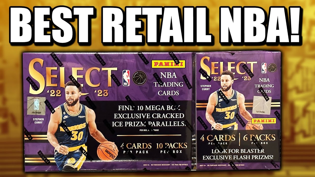 BEST RETAIL NBA BLASTERS & MEGAS!!  | 2022-23 Panini Select Basketball Retail Review