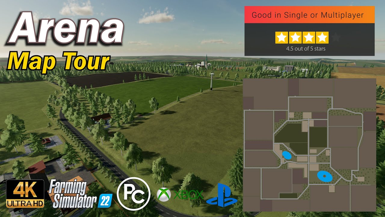 Arena | Map Review | Farming Simulator 22