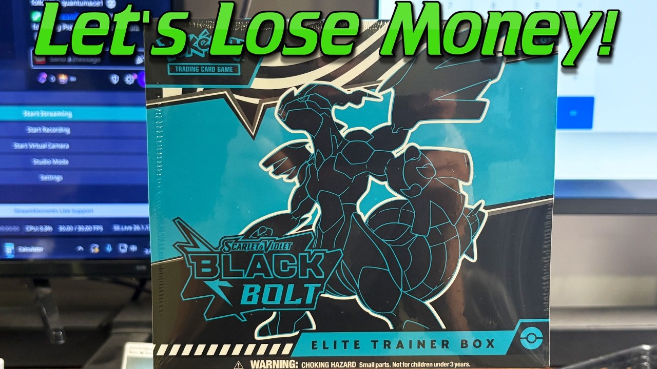 Profit or Loss? $95 Black Bolt Elite Trainer Box