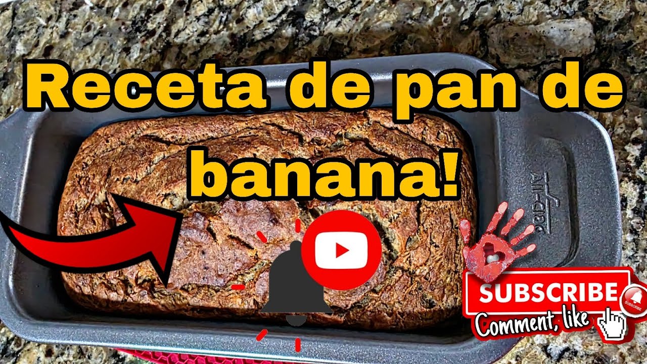 RECETA DE PAN DE BANANA!!!