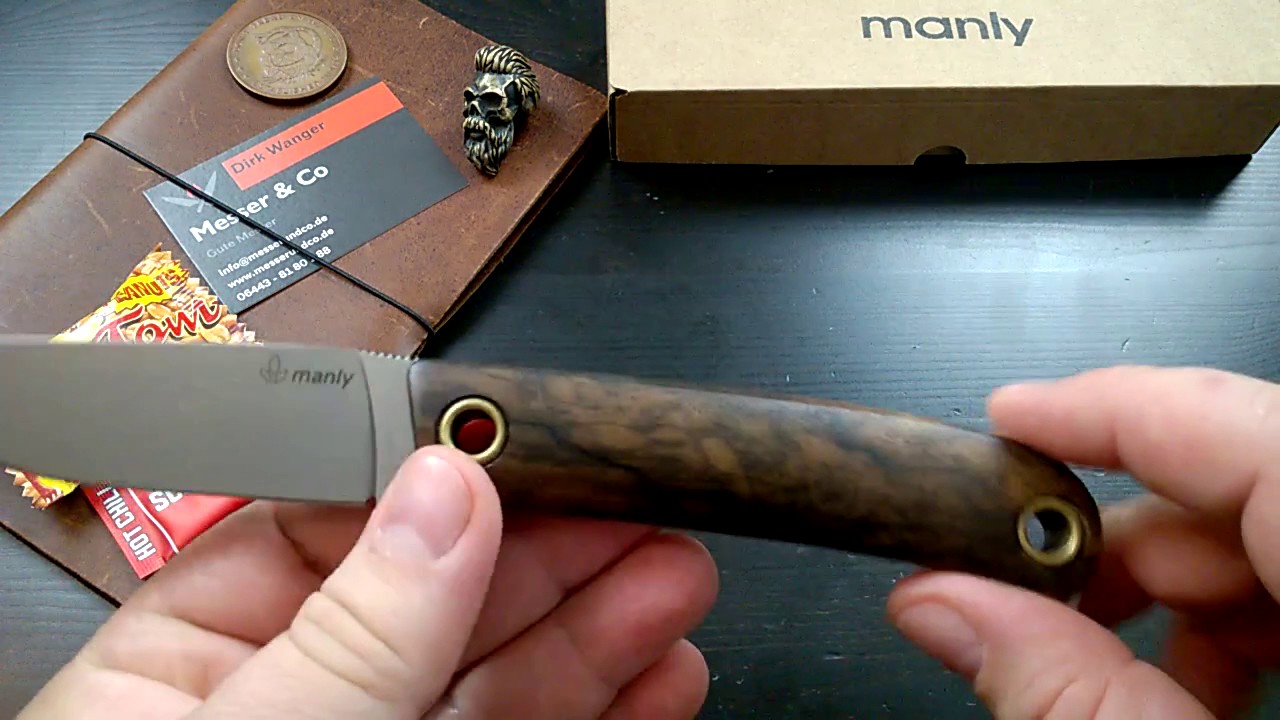 MANLY Patriot Walnuss - Passaround mit Miro und Messer & Co