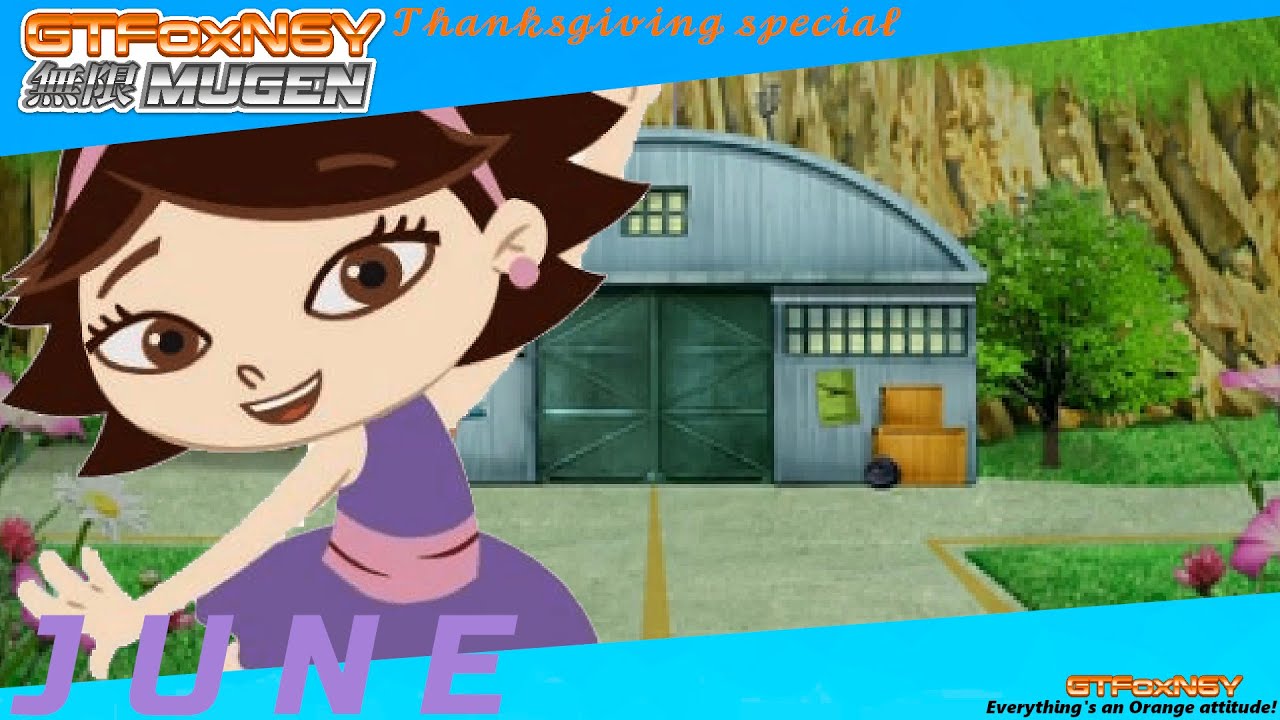 GTFoxMUGEN: June dances to battle in MUGEN! (Thanksgiving special)