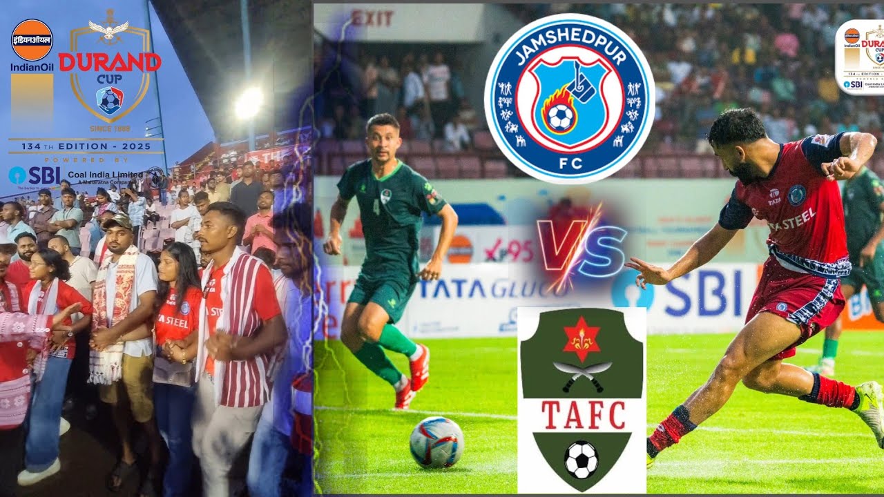 DURAND CUP || JAMSHEDPURFC VS TRIBHUVAN FC || CRAZY ATMOSPHERE BY THE ULTRAS: THE TRIBE