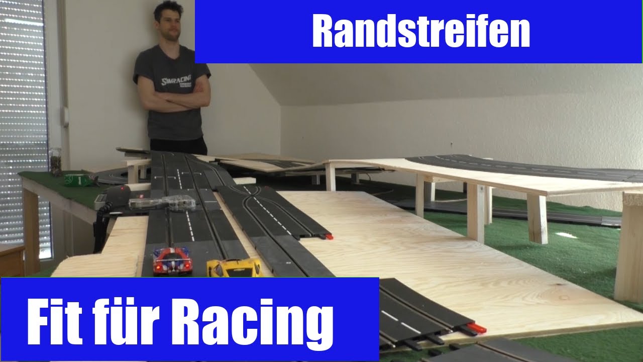 #4 Die Eau Rouge wird so geil! Randstreifen kommen für die Carrera digital 124 / 132 Bahn