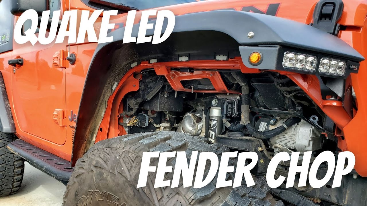 How to fender chop Jeep Wrangler JL/Gladiator JT