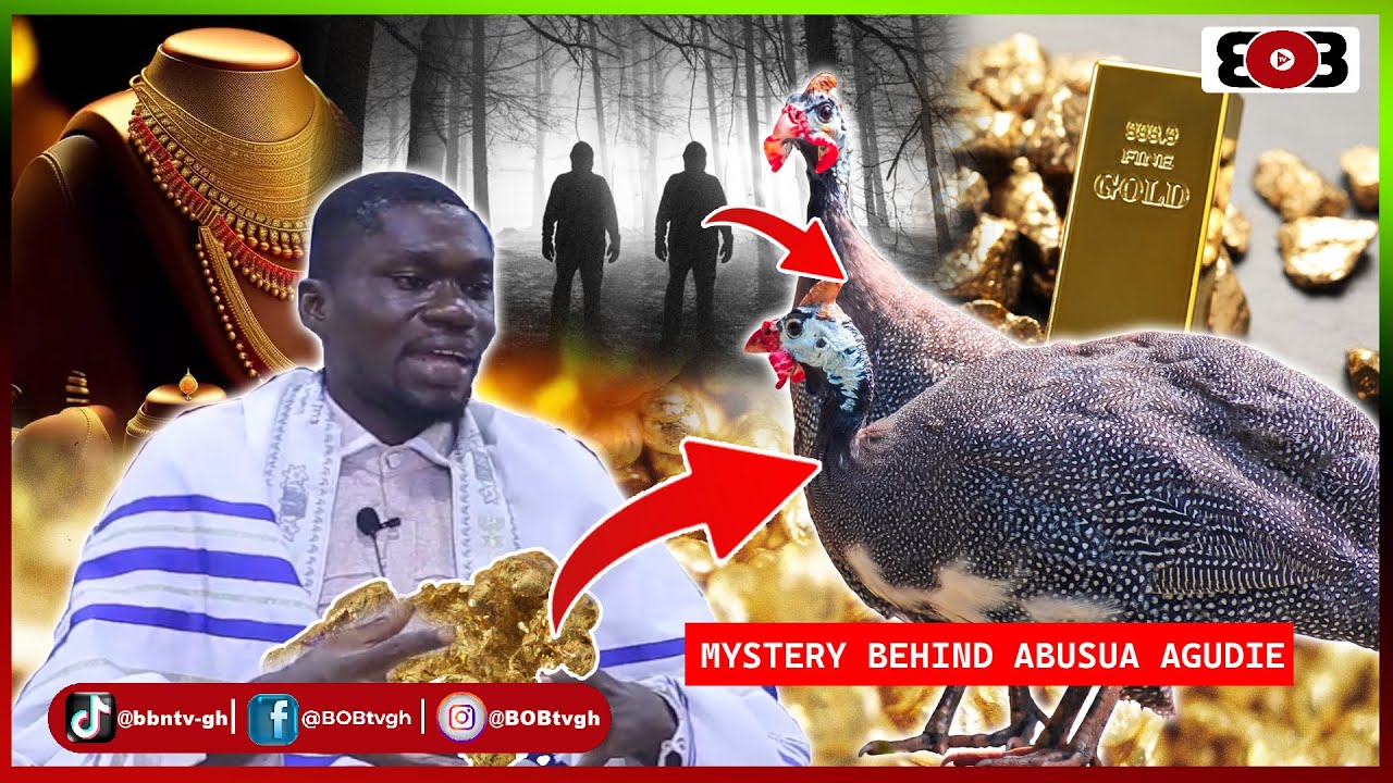 😱Mystery Behind Abusua Agudie;Men turne to 2guinea fowls and flew away after this Gold change to..