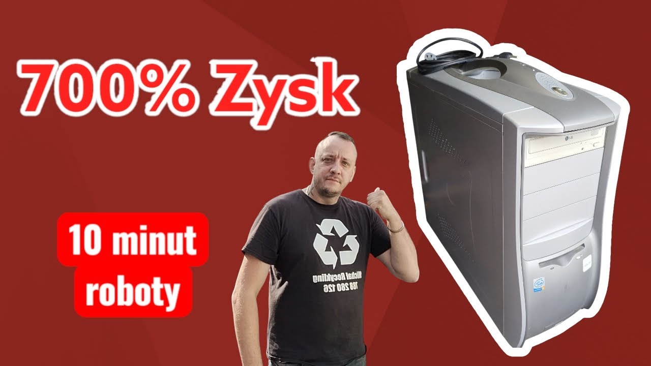Rozbiórka komputera stacjonarnego (nie wyrzucaj na złom)