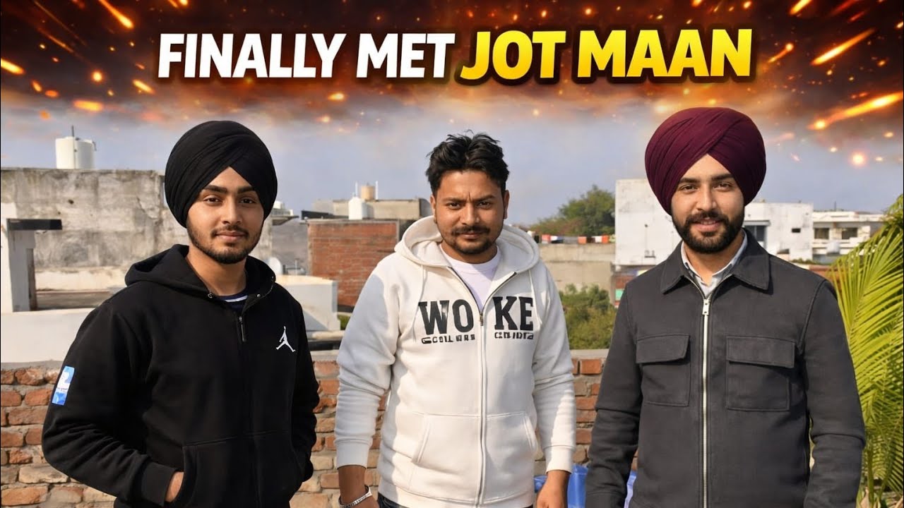  ## I met jot mann ##and prmote my new song##
