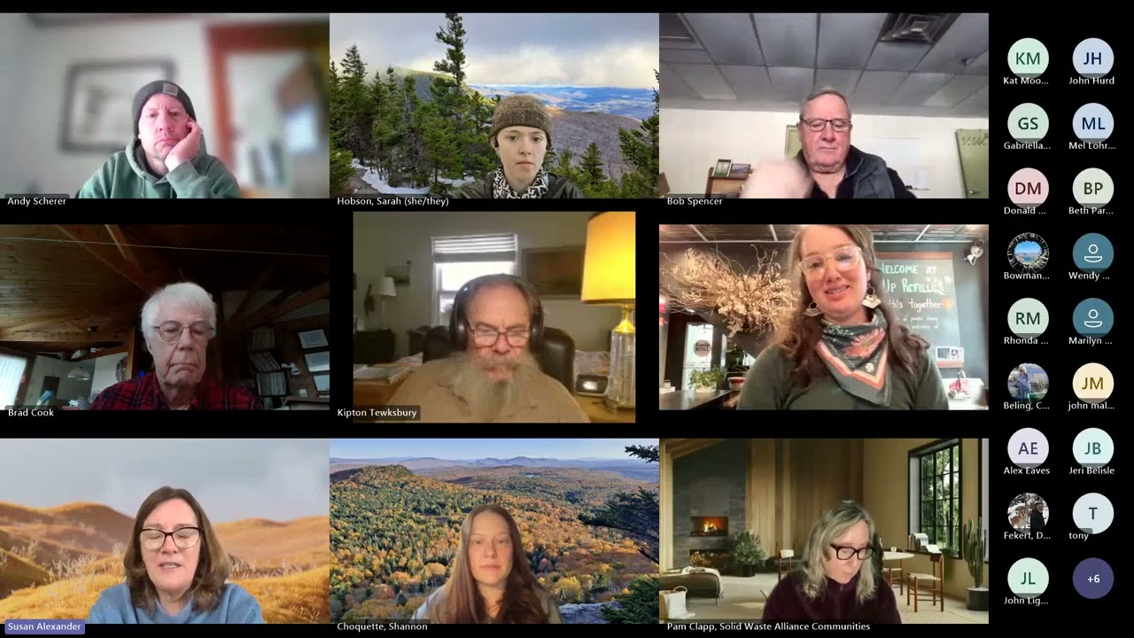 ReuseVT Network Meeting - January 22, 2026