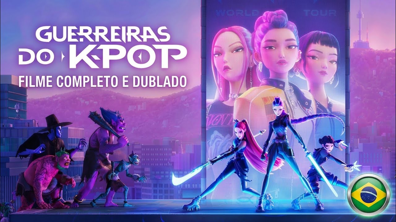 GUERREIRAS DO KPOP | FILME COMPLETO E DUBLADO 