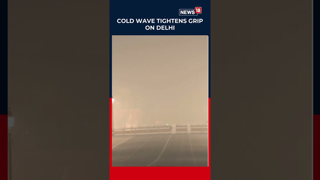 Dense Cold Wave Grips Delhi As Temperatures Dip Sharply, Kartavya Path Shrouded In Chill | N18S