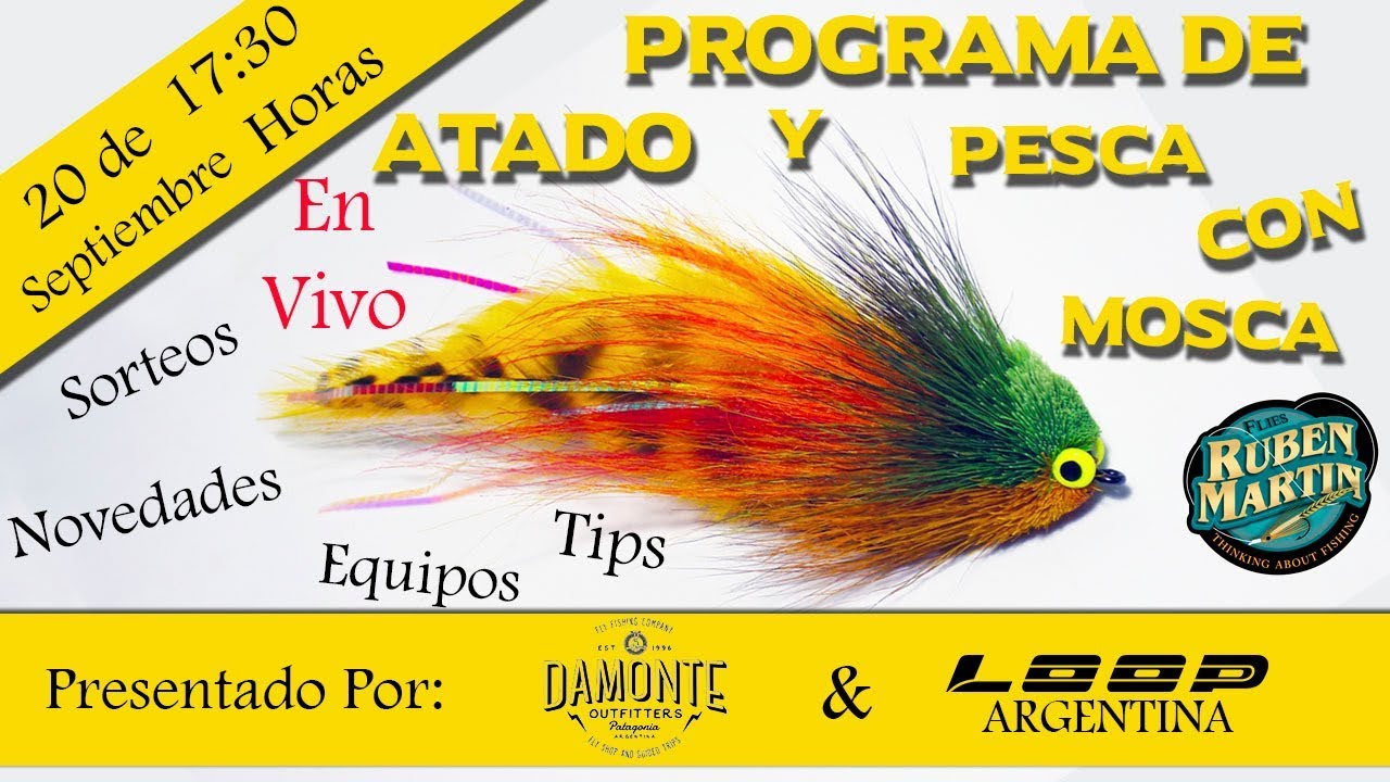 Pesca de Dorado | Programa de atado y pesca con mosca de Ruben Martin
