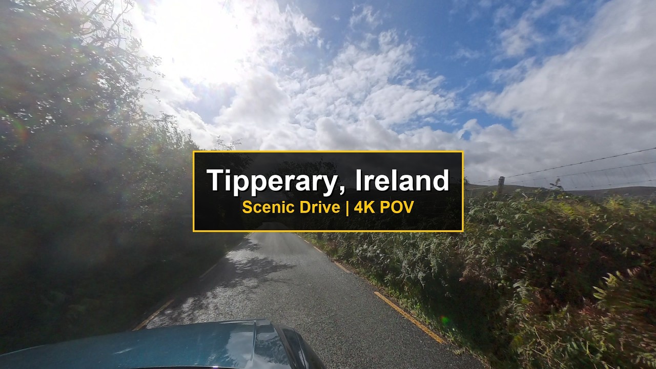 Scenic Drive Through Tipperary, Ireland | POV 4K Driving Tour