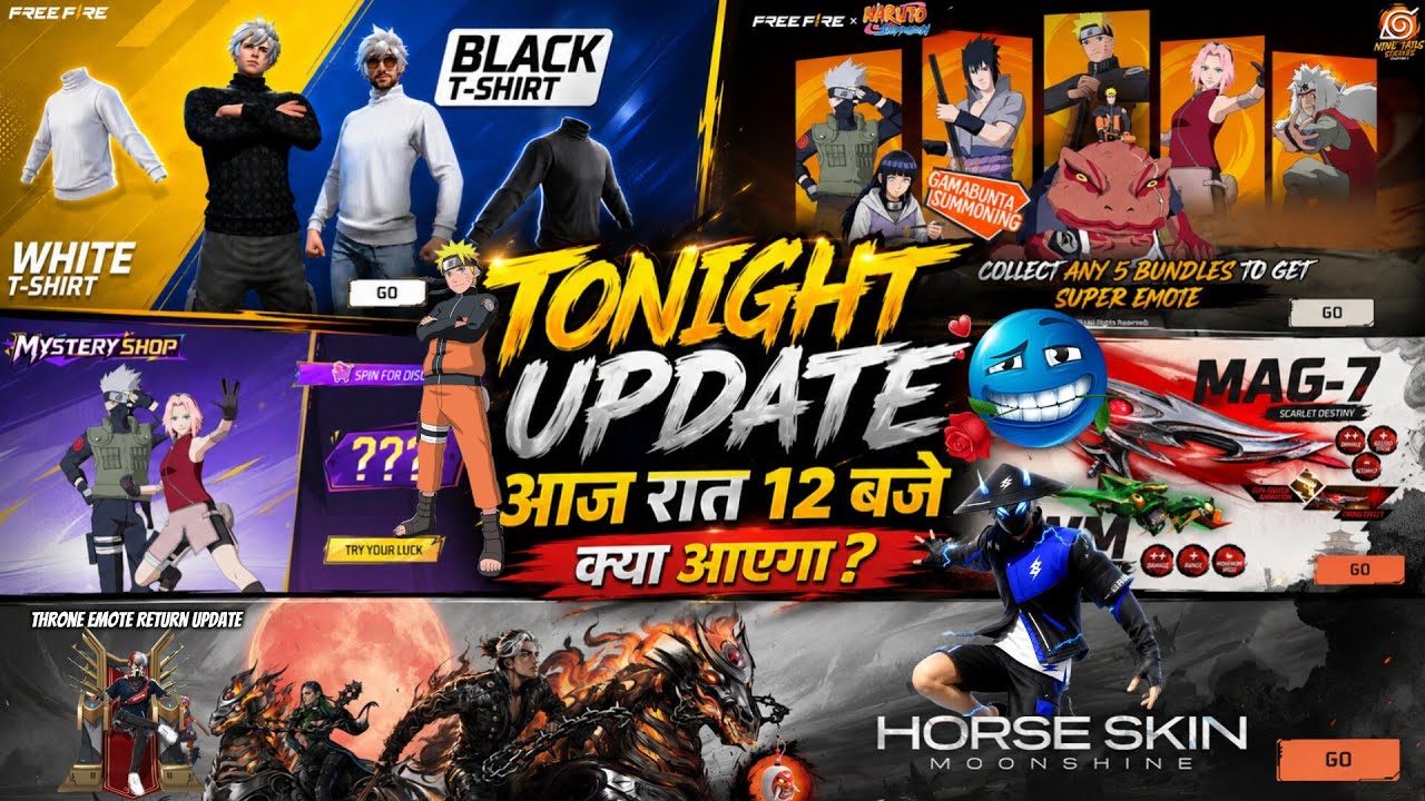 Next Universal Ring Event 🔥| Next Mystery Shop Free Fire | Mag7 X AWM Ring Event | OB55 Update FF
