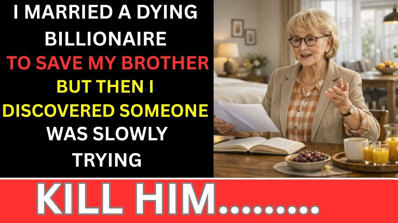 I Married a Dying Billionaire to Save My Brother — But Then I Discovered Someone Was Slowly.........