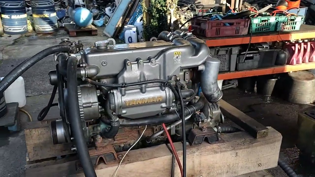 Yanmar 4JH4-HTE 110hp Marine Diesel Engine 260224