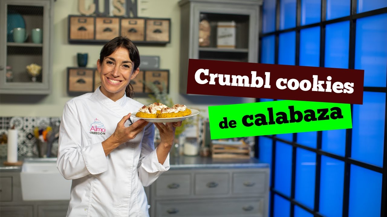 Crumbl cookies de calabaza