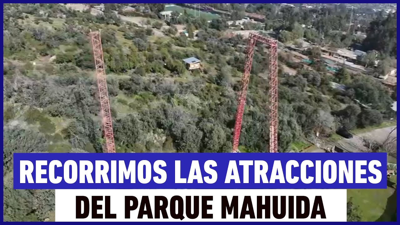 Recorrimos las atracciones del Parque Mahuida