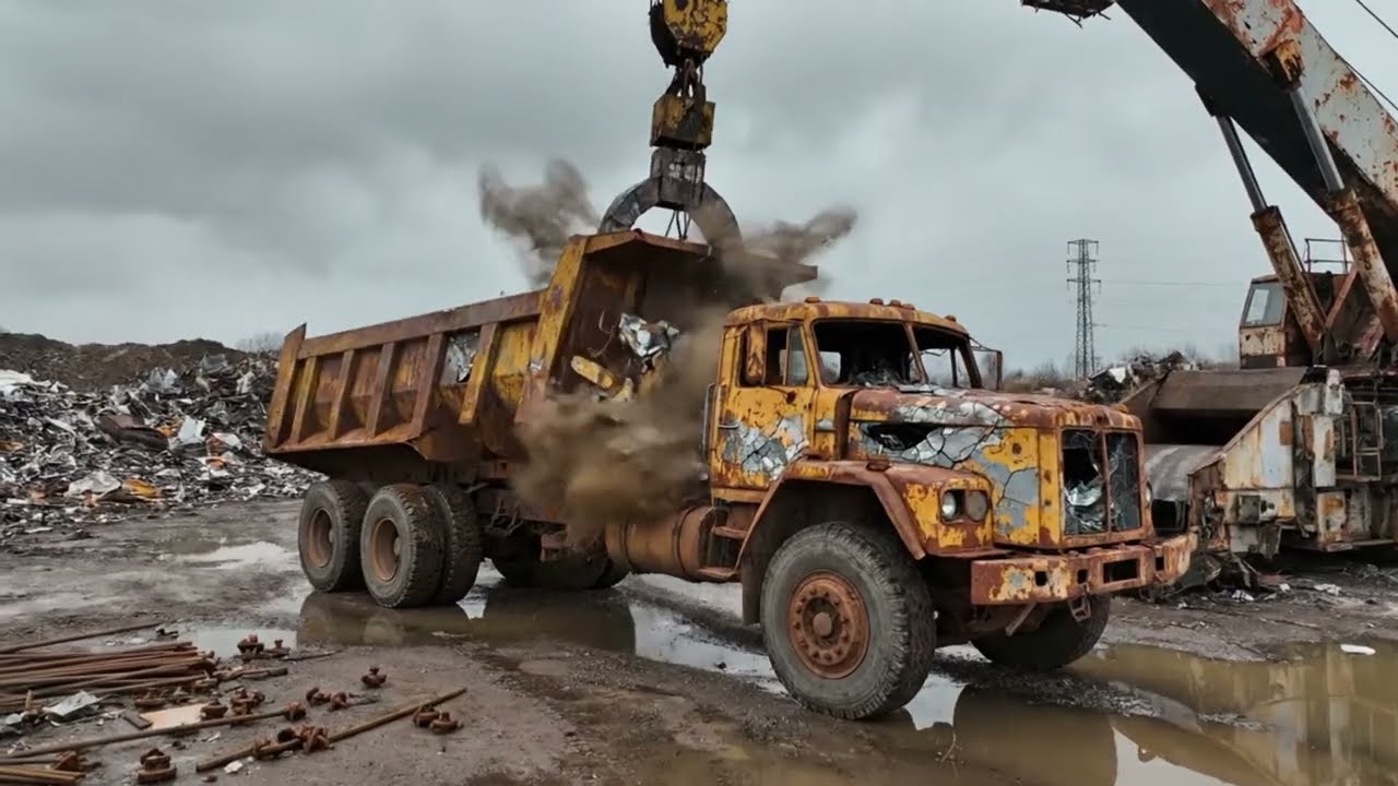 Real Metal Impact – Magnet Arm Drops Solid Steel