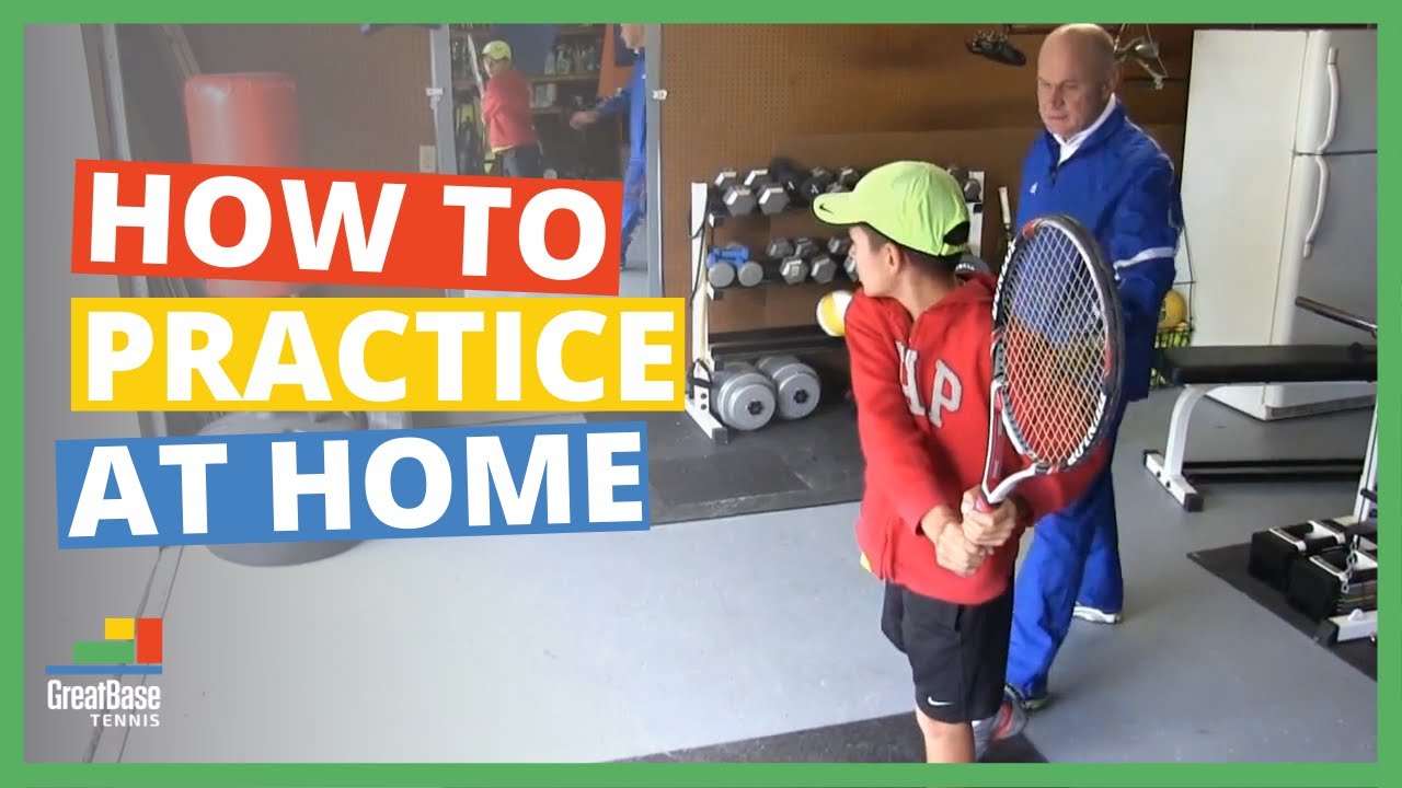 How To Practice Tennis At Home
