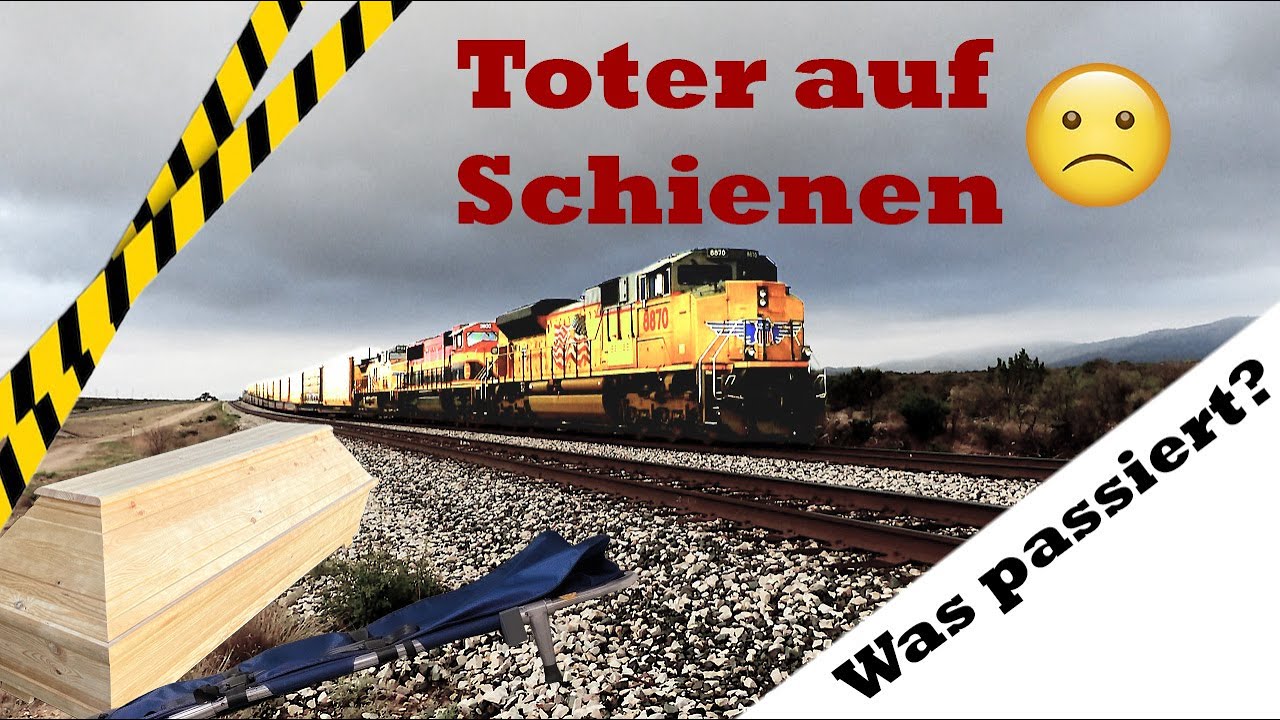 Tote auf den Schienen - Wie ist der Zustand & Was passiert? | Bestattungen Burger