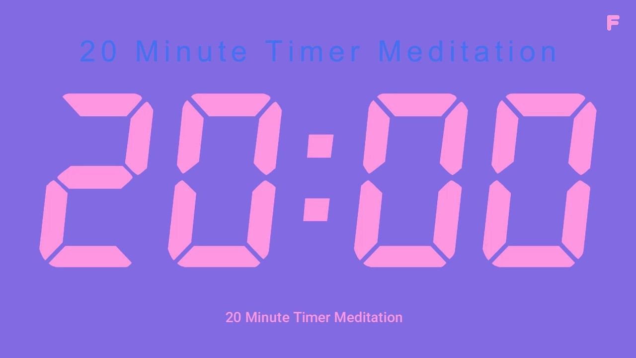 20 Minute Timer Meditation