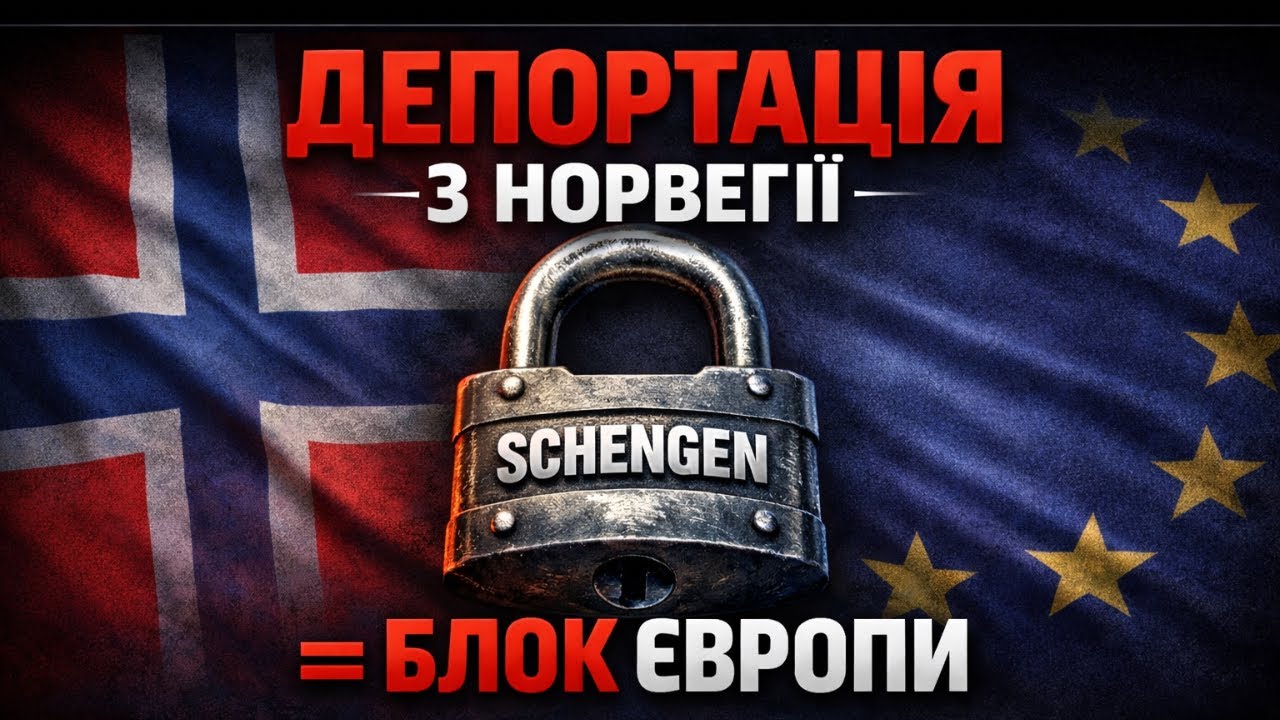 Депортація з Норвегії = заборона на ВСЮ Європу? Що потрібно знати