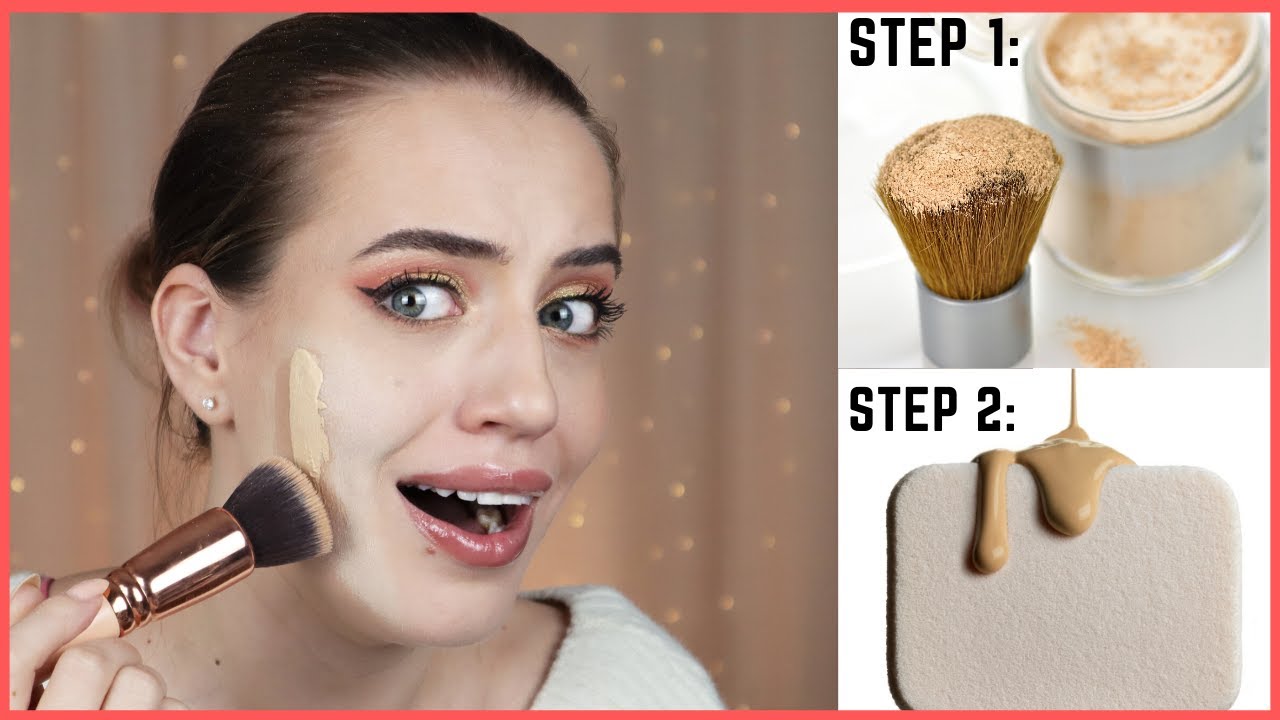 APPLYING POWDER BEFORE FOUNDATION? HIT OR MISS? WEAR TEST! Madella Beauty