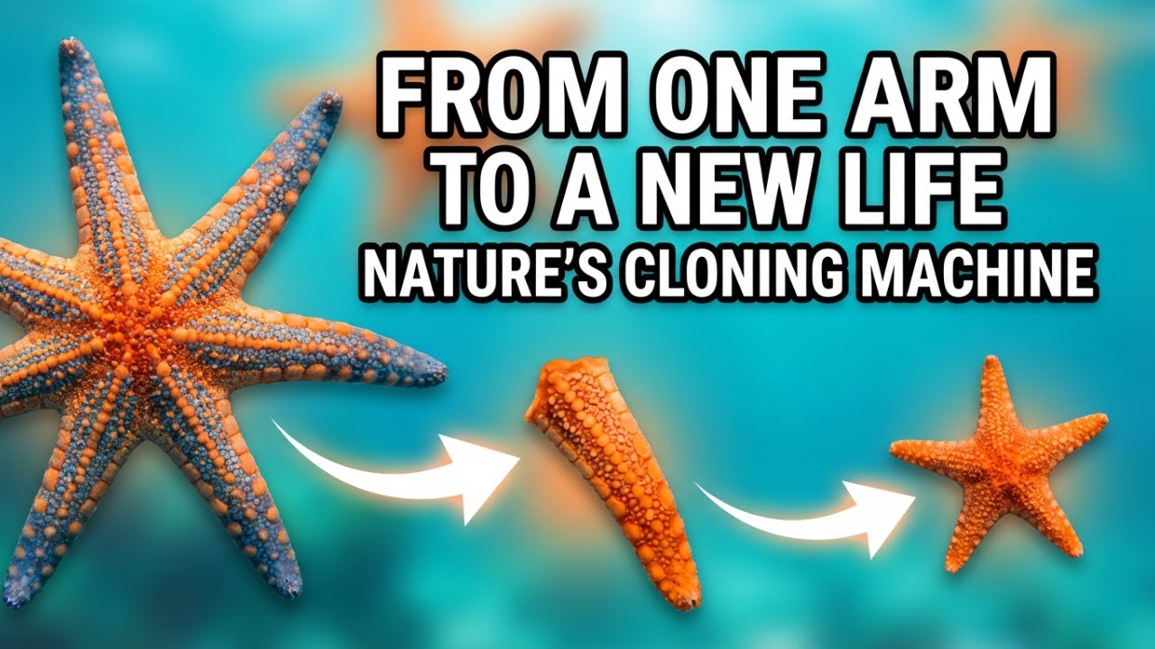 How a Starfish Arm Grows a New Body: Nature's Ultimate Regeneration