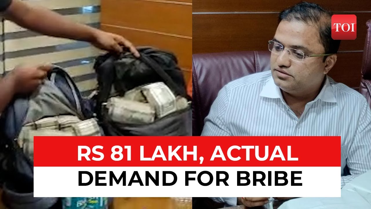 Karnataka BJP MLA K Madal Virupakshappa’s son caught taking Rs 40 lakh bribe on behalf of father