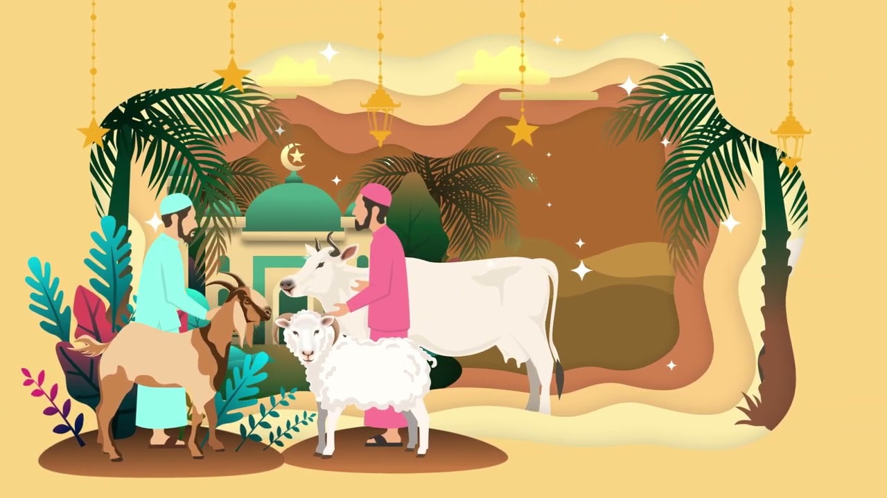 Eid Mubarak Animation/Motion graphics ★Eid al adha★ By Shakil Khan Lithen. #eid #eidmubarak