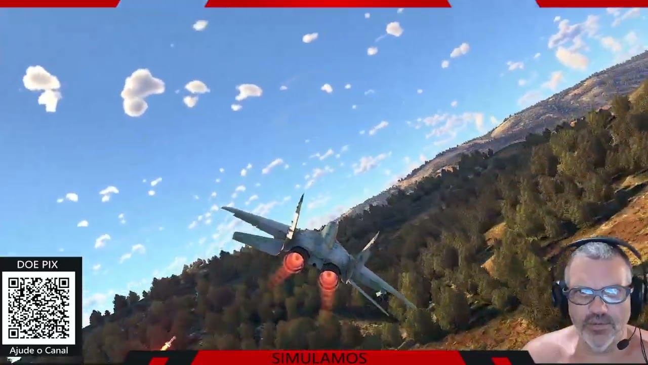 Partida top com Mig 29 japonês, final 4x1.