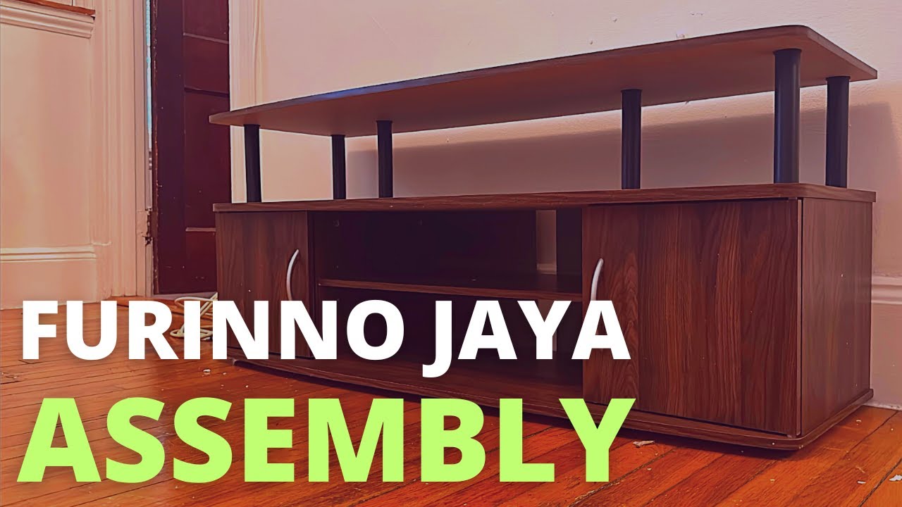 Furinno JAYA Large Entertainment Stand for TV up to 55