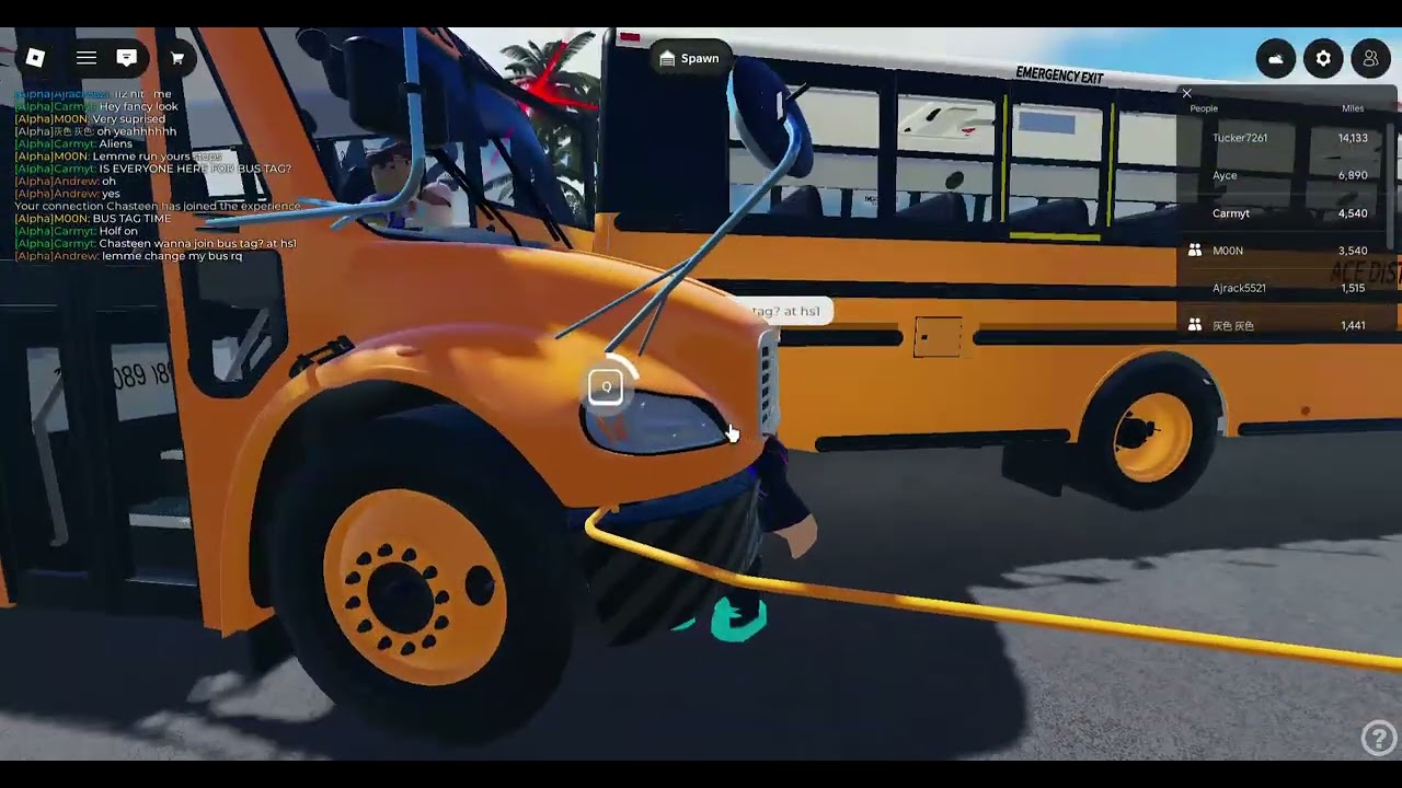 Bus tag in fl school buses lol