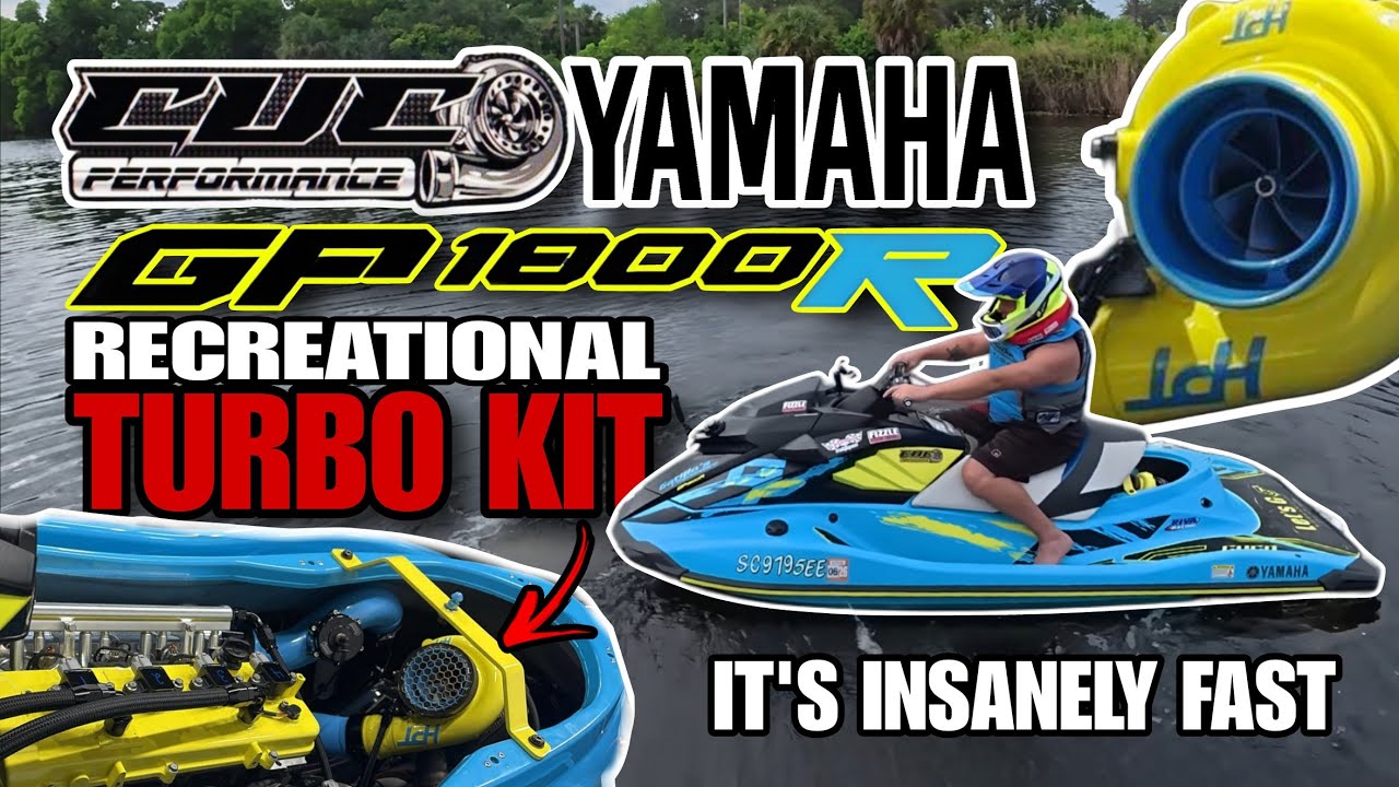 Гидроцикл для отдыха на воде Turbo Yamaha GP1800R WaveRunner, построенный Cuco Performance. ЧАСТЬ 2