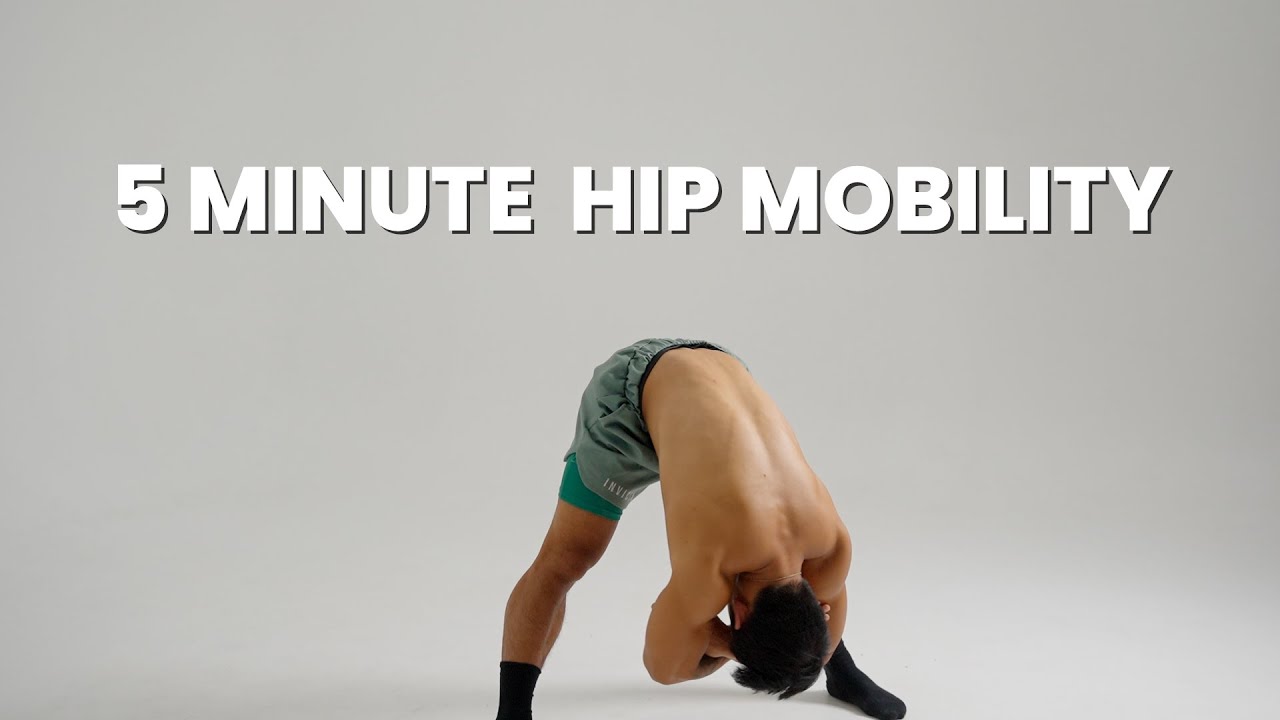 5 minute MUST DO mobility routine for tight hips