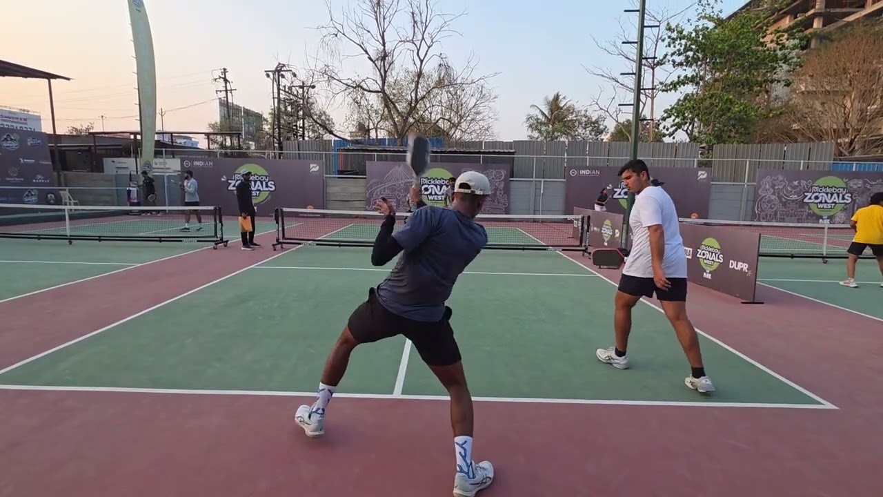PickleBay Zonals West Mens Doubles PRO Part 1: Anish Frolian and Boopathy Saktivel VS Team RayOm