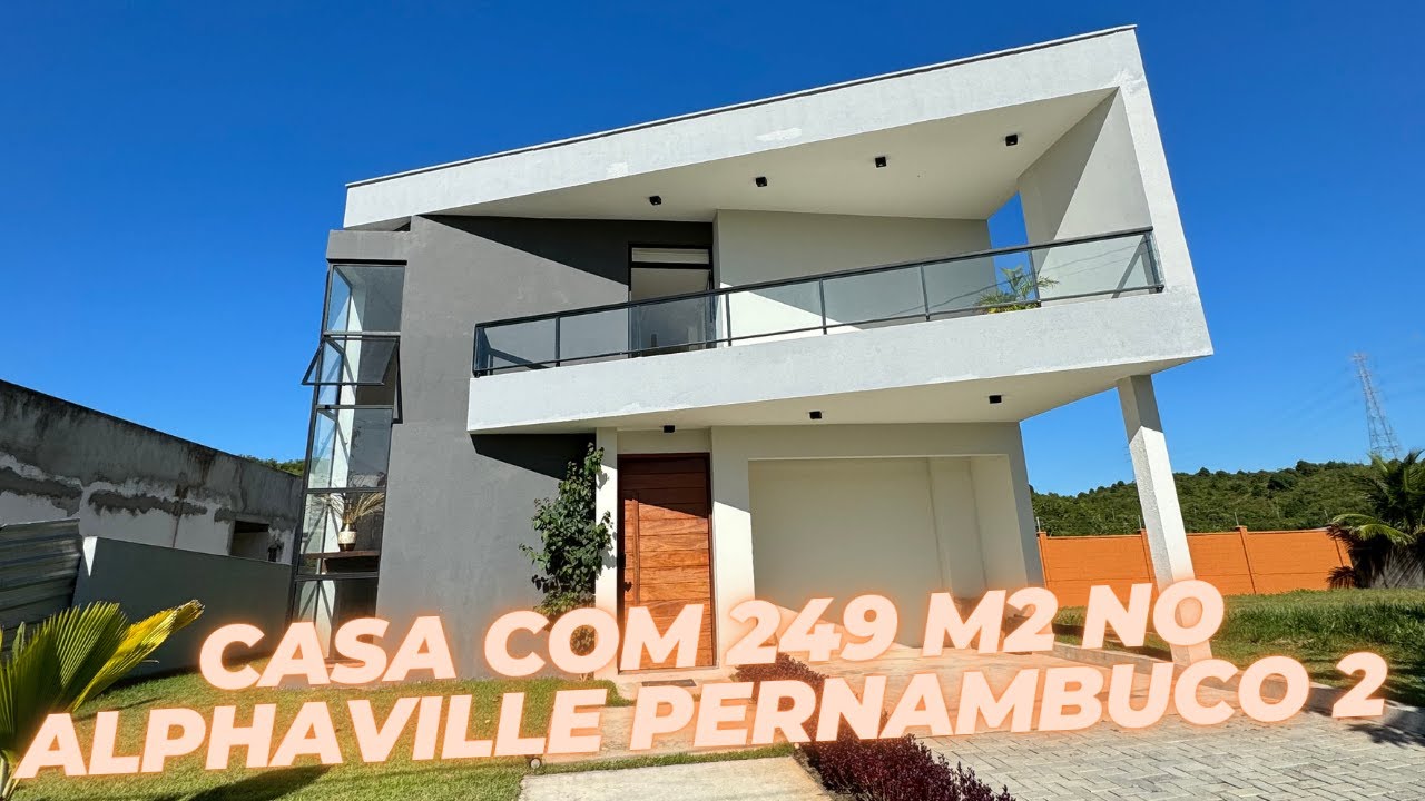 Casa com 04 Quartos e 249 m2 no Alphaville Pernambuco 2 por R$ 1.7M