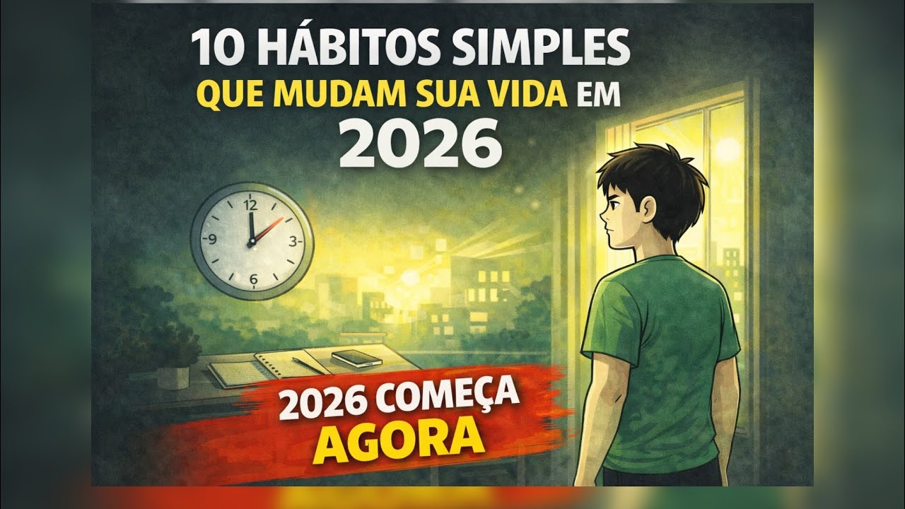 10 Hábitos Simples Que Vão Mudar A Sua Vida Em 2026