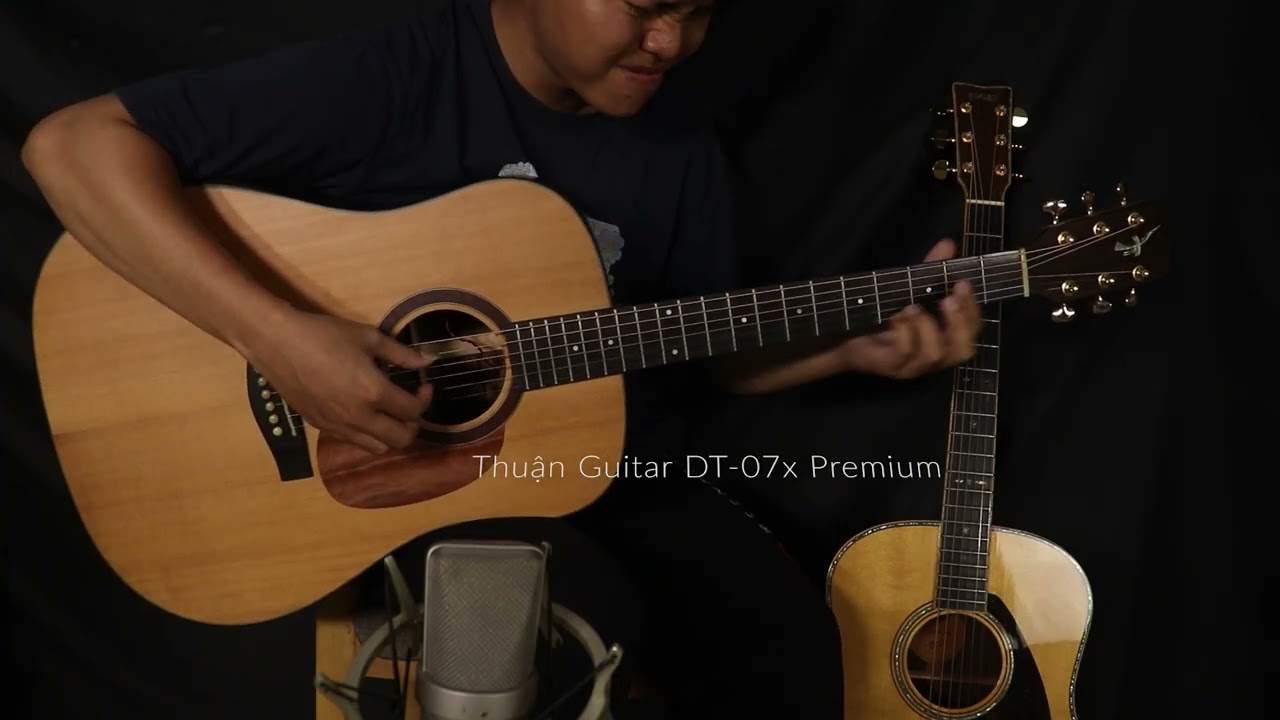 GTGuitarshop - Yamaha LL56 ARE Custom + Thuận Guitar DT-07x Custom Premium