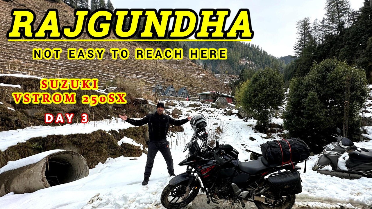 RAJGUNDHA VALLEY | BIKE RIDE | EXTREME OFFROAD | ULTIMATE VIEWES | SUZUKI VSTROM250SX | HIMACHAL |