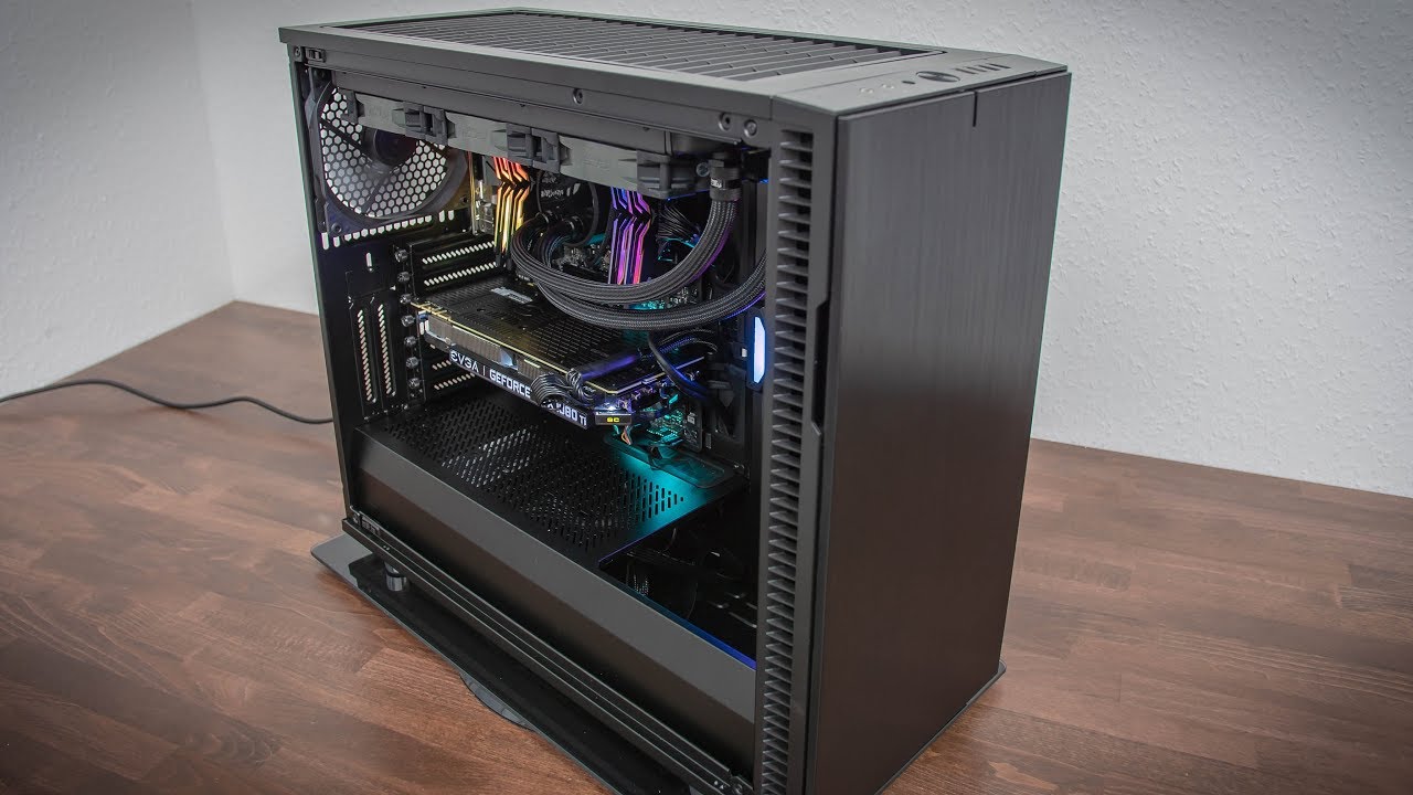 Timelapse Build Workstation Define R6 + PC Porn