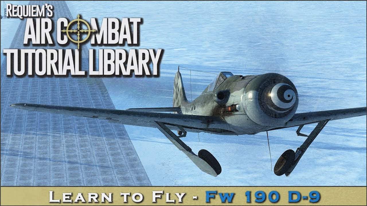 Научитесь летать на Fw 190 D-9