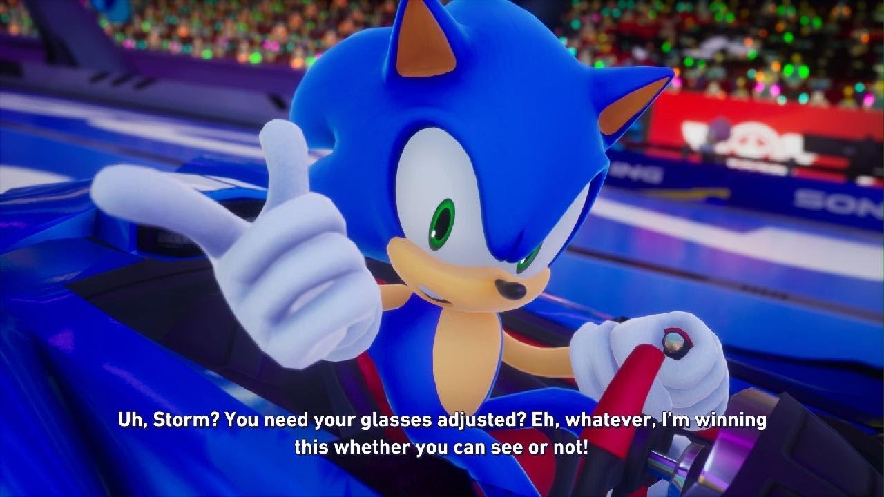 Sonic Racing: CrossWorlds Open Network Test-Offline grand prix vs storm