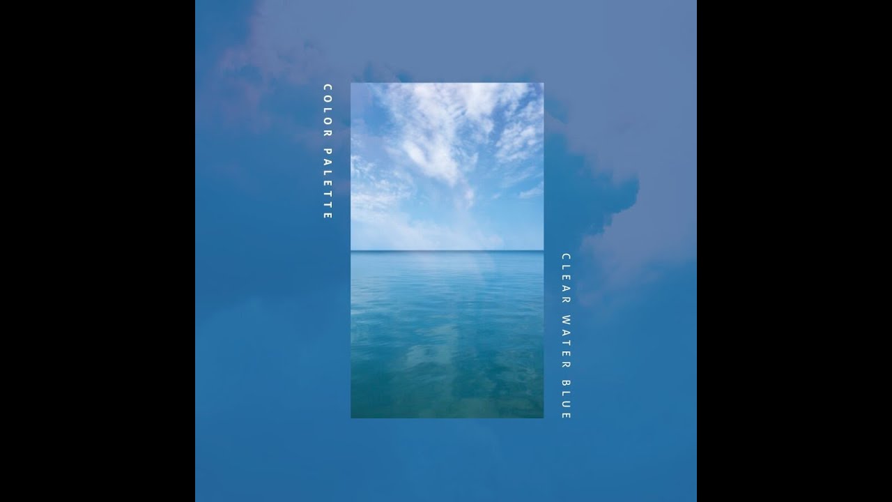 Color Palette - Clear Water Blue