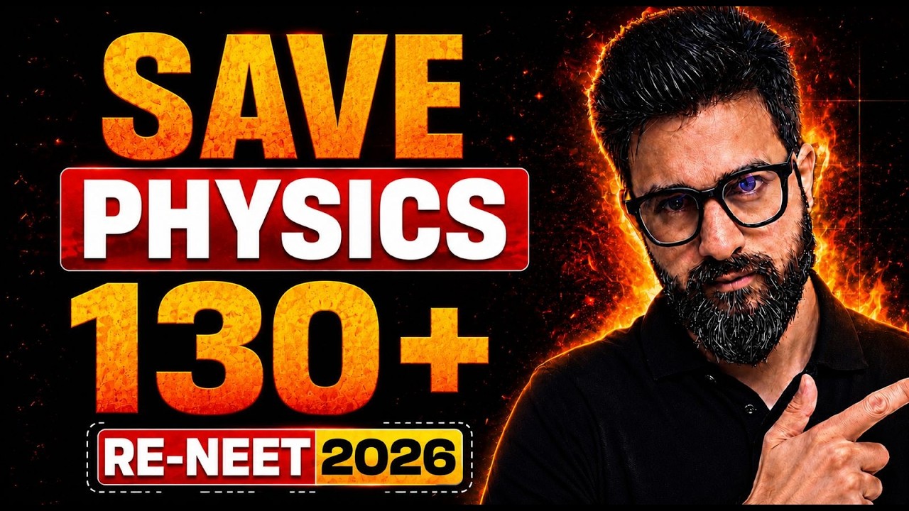DO OR DIE To Get 130+ 😡 Only For SERIOUS Students | RE-NEET 2026 | Yawar Manzoor sir