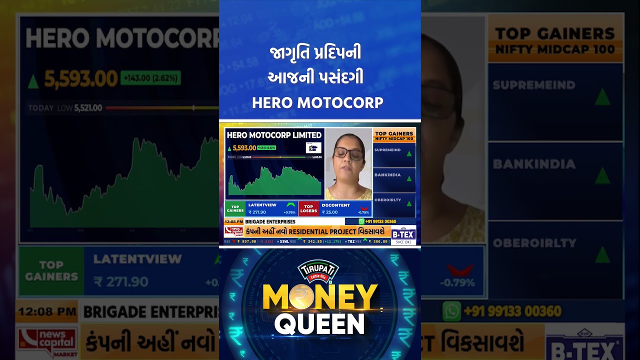 JAGRITI PRADEEP&rsquo;S STOCK PICK: HERO MOTOCORP